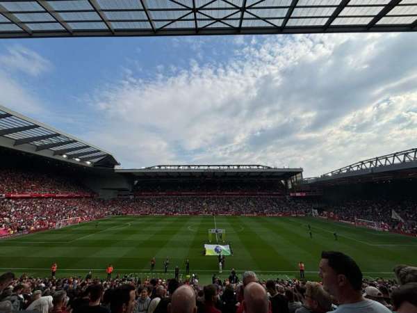 Anfield, section: L5, row: 34, seat: 136