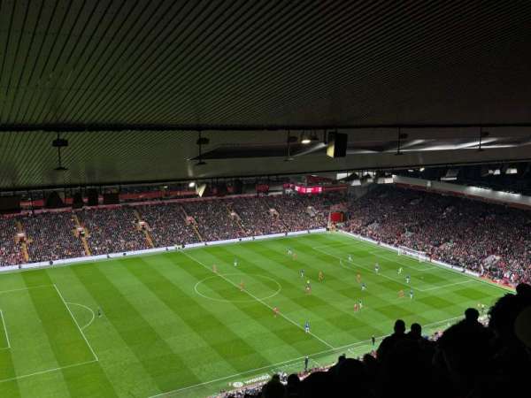 Anfield, section: U2, row: 84, seat: 39