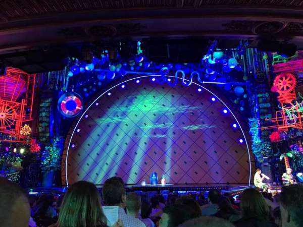 Palace Theatre, Broadway, section: Orchestra, row: Q, seat: 104
