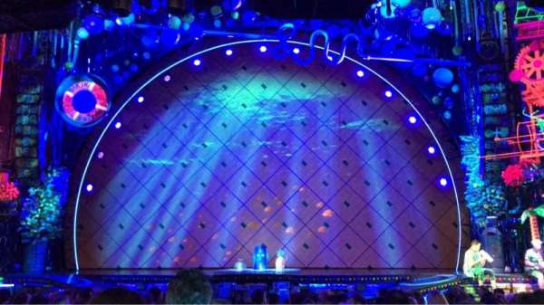 Palace Theatre, Broadway, section: Orchestra, row: Q, seat: 102