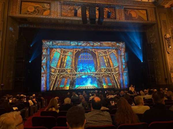 Hollywood Pantages Theatre, section: Orchestra C, row: J, seat: 113