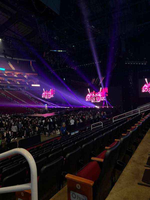 Toyota Center, section: 120, row: 9, seat: 1