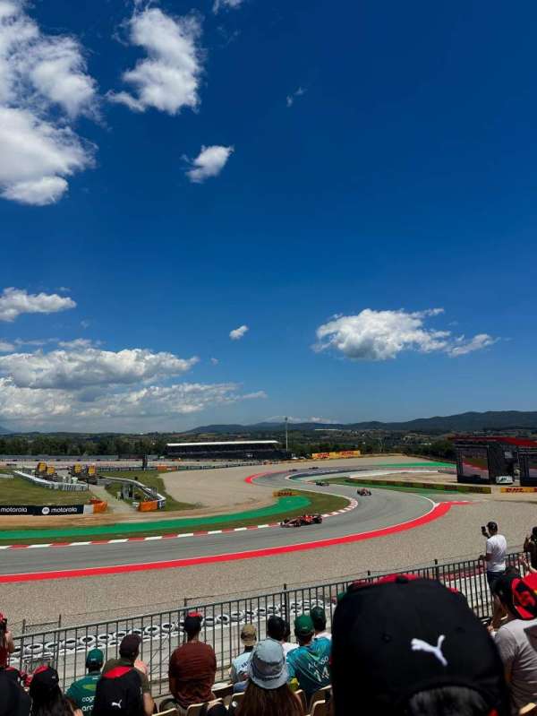 Circuit de Barcelona-Catalunya, section: Tribune B Zone 9, row: F9, seat: 20