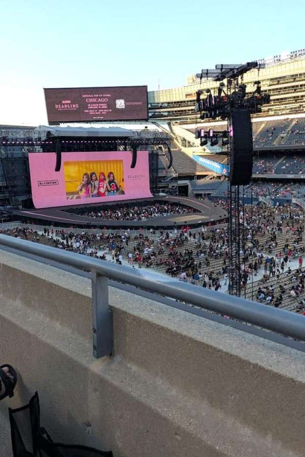 Soldier Field, section: 333, row: 1, seat: 7