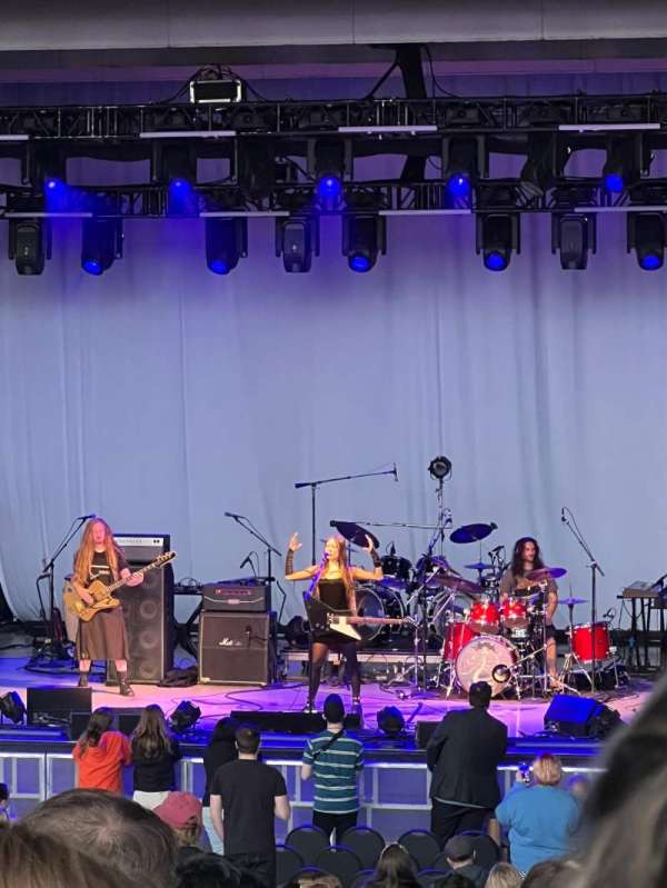 Meadow Brook Amphitheatre, section: PAV7, row: CC, seat: 110