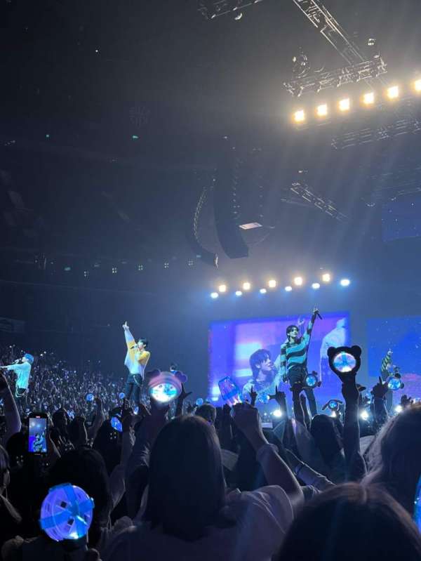 Spectrum Center, section: Floor, row: D