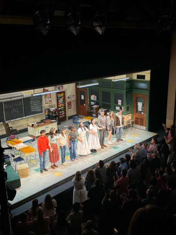 Booth Theatre, section: Mezzanine L, row: B, seat: 17