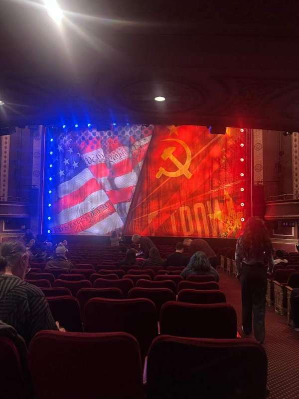 Imperial Theatre, section: Orchestra C, row: Q, seat: 114