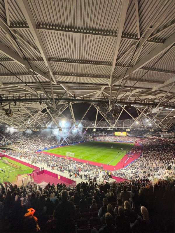 London Stadium, section: 255, row: 59, seat: 722