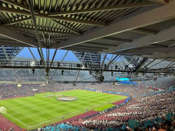London Stadium, section: 230, row: 71, seat: 617