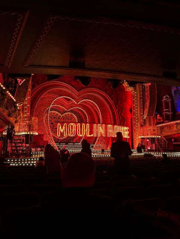 Al Hirschfeld Theatre, section: Orchestra L, row: Q, seat: 17