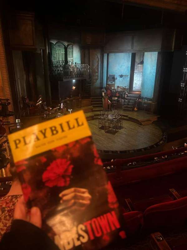 Walter Kerr Theatre, section: Mezzanine L, row: C, seat: 13