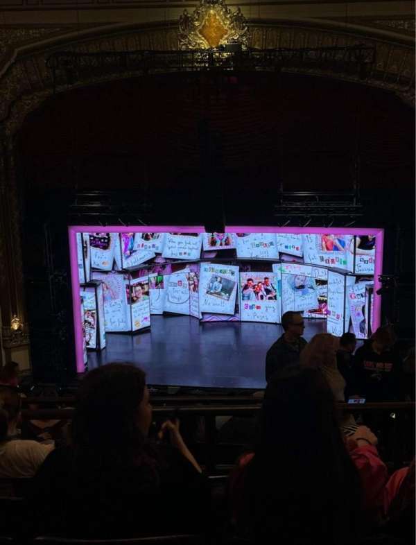 Golden Gate Theatre, section: Balcony RC, row: D, seat: 120