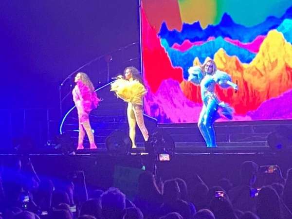 The O2, London, section: 112, row: B, seat: 373