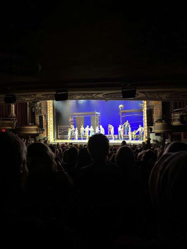 Imperial Theatre, section: Orchestra R, row: U, seat: 10