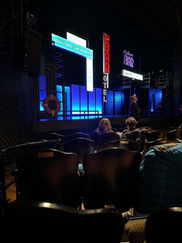 Studio 54, section: Orchestra L, row: F, seat: 13