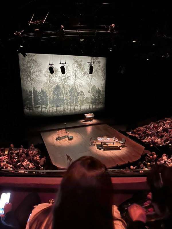 Vivian Beaumont Theater, section: Loge LC, row: B, seat: 206