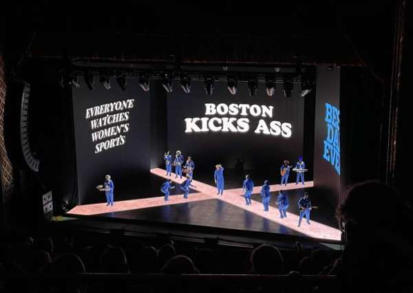 Wang Theatre, section: Balcony RC, row: F, seat: 16