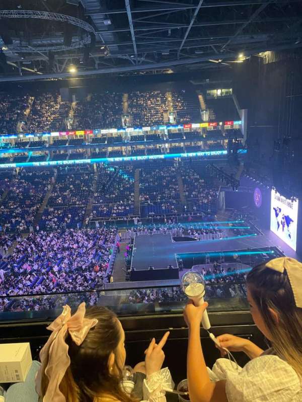 The O2, London, section: 220, row: B