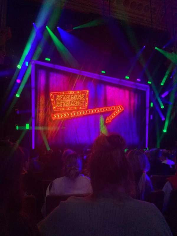 Regent Theatre, Melbourne, section: Stalls, row: B, seat: 17