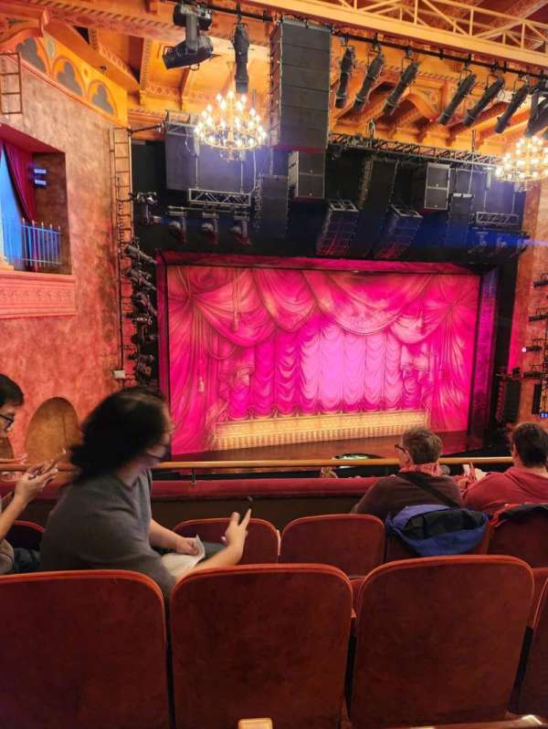 August Wilson Theatre, section: Mezzanine L, row: D, seat: 9