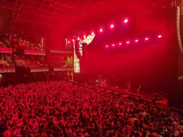 The Anthem, section: 2FBX2, row: A, seat: 3