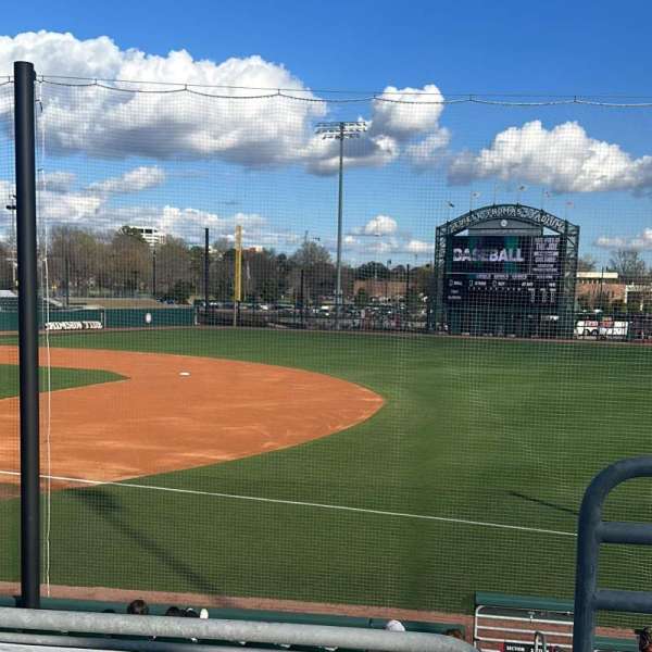 Sewell-Thomas Stadium, section: CC, row: 2, seat: 1