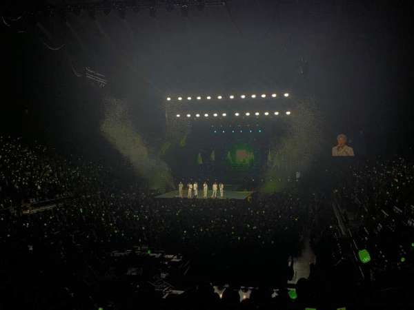 UBS Arena, section: 108, row: 19, seat: 8