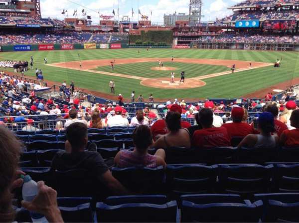 Citizens Bank Park, section: 124, row: 29, seat: 10