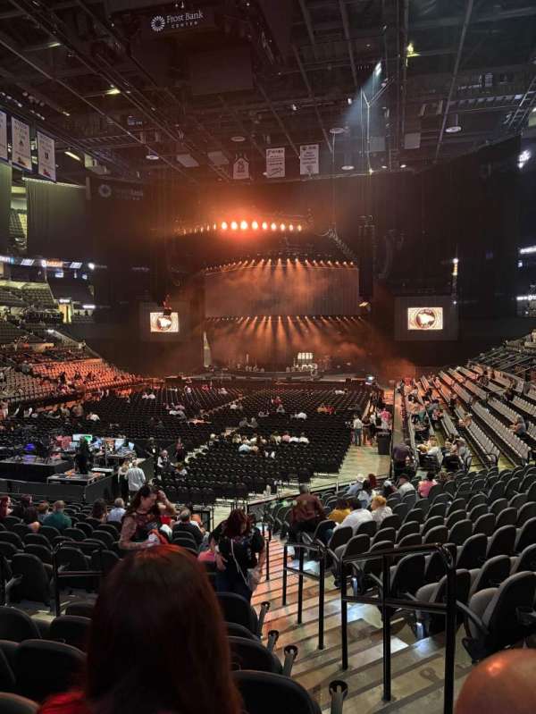 Frost Bank Center, section: 127, row: 22, seat: 2