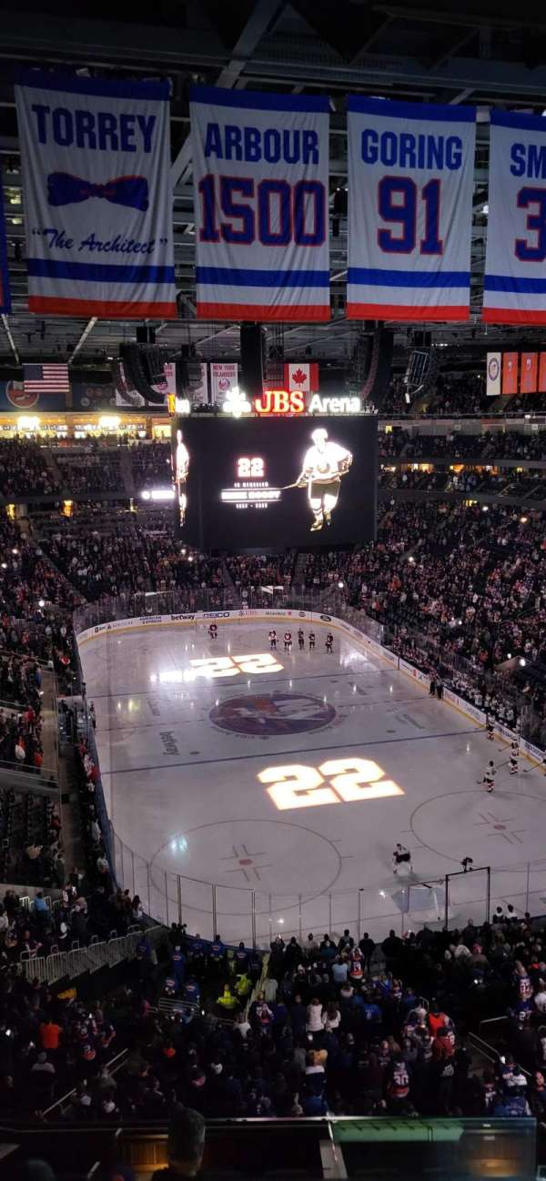 UBS Arena, section: 315, row: 1, seat: 3-4