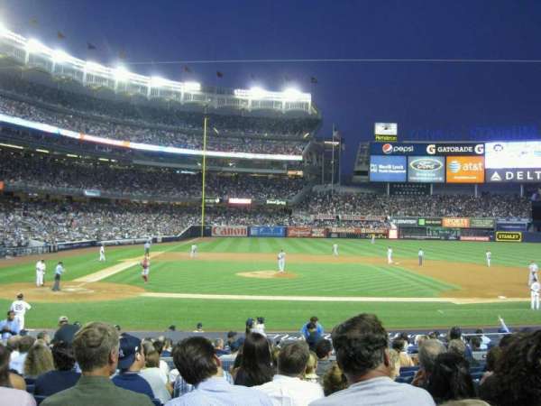 Yankee Stadium, section: 117A, row: 21, seat: 9