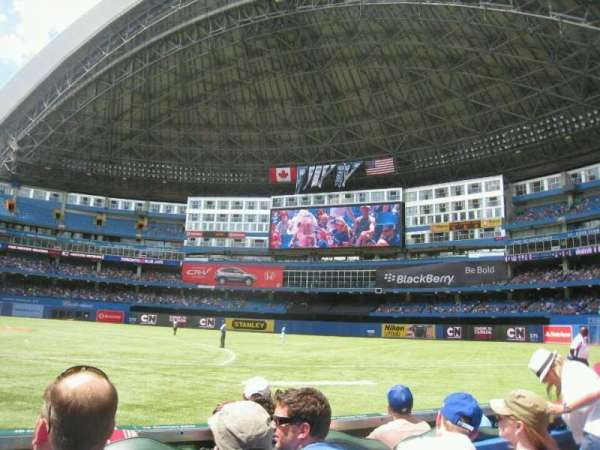 Rogers Centre, section: 115L, row: 3, seat: 107
