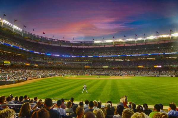 Yankee Stadium, section: 104, row: 18, seat: 20