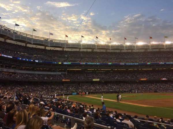 Yankee Stadium, section: 112, row: 14, seat: 15