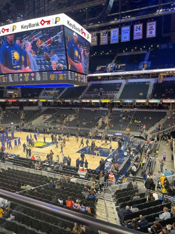 Gainbridge Fieldhouse, section: 103, row: 1, seat: 4