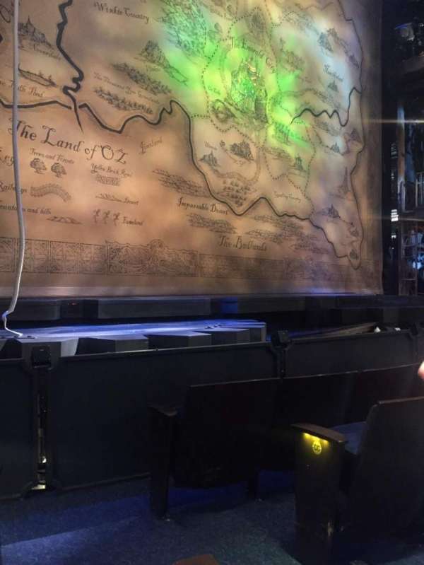 Gershwin Theatre, section: Orchestra L, row: EE, seat: 3