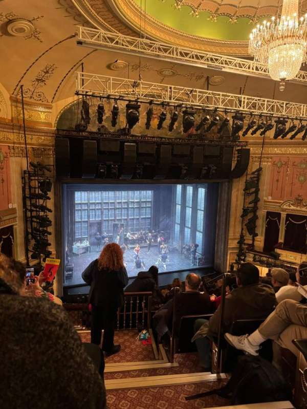 Neil Simon Theatre, section: Mezzanine L, row: L, seat: 1