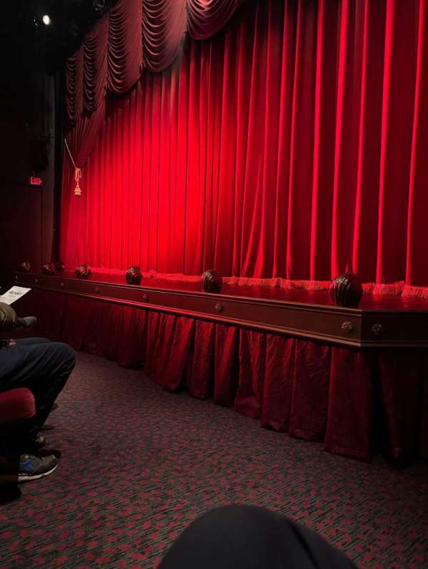 Lucille Lortel Theatre, section: Orchestra R, row: B, seat: 2