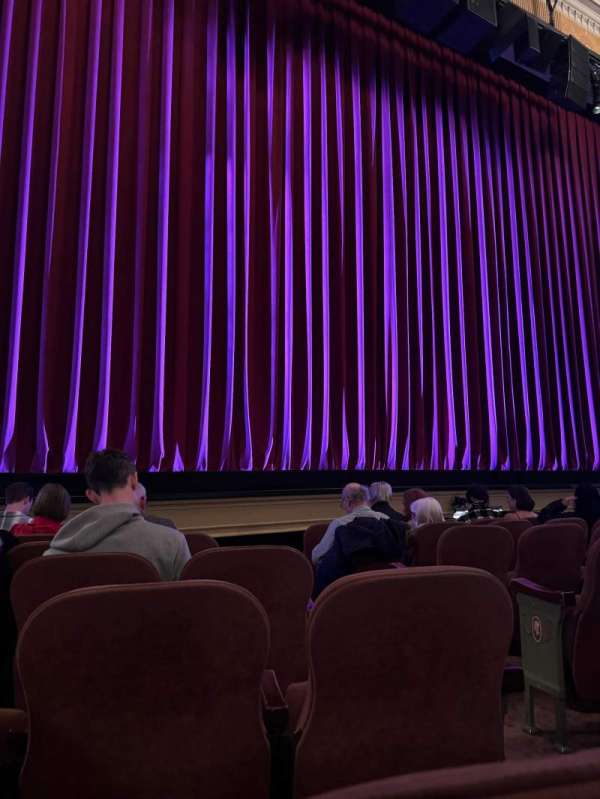 Music Box Theatre, section: Orchestra L, row: G, seat: 5