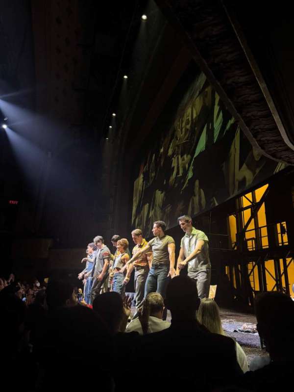 Bernard B. Jacobs Theatre, section: Orchestra R, row: D, seat: 12