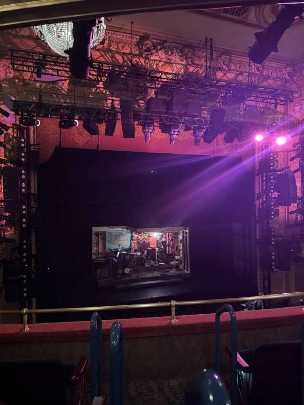 Longacre Theatre, section: Mezzanine L, row: D, seat: 2