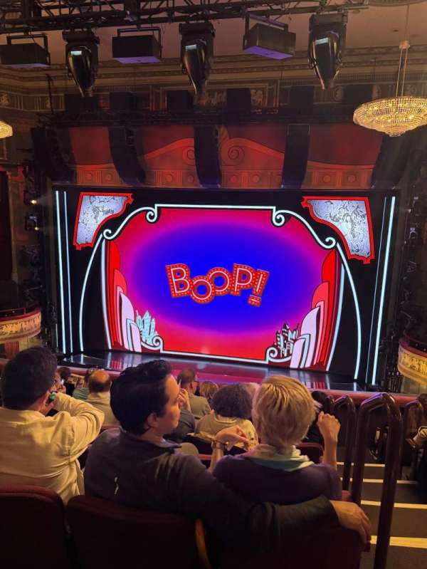 Broadhurst Theatre, section: Mezzanine C, row: G, seat: 114