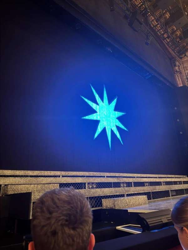 The London Palladium, section: Stalls, row: B, seat: 27
