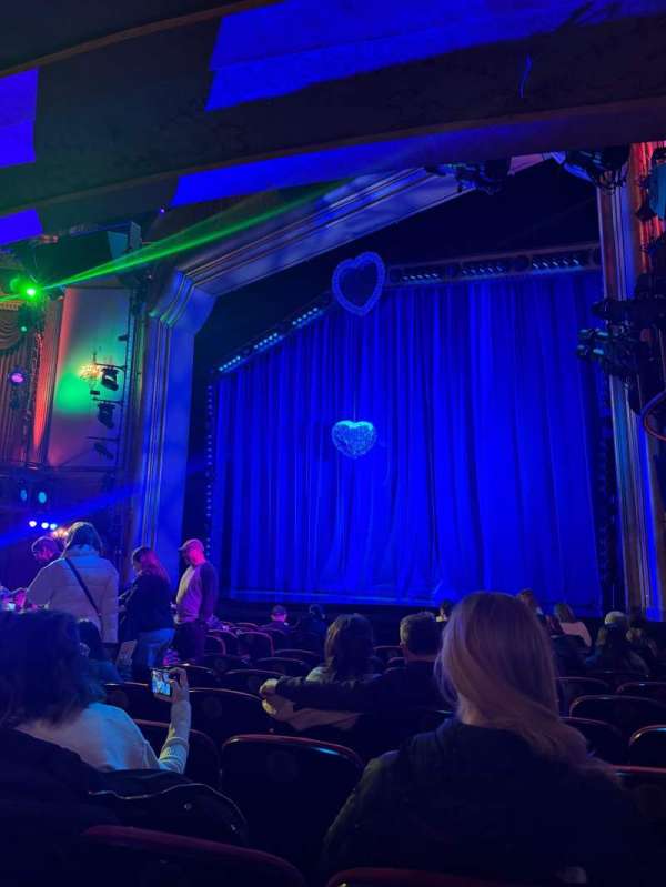 St. James Theatre, section: Orchestra R, row: M, seat: 20