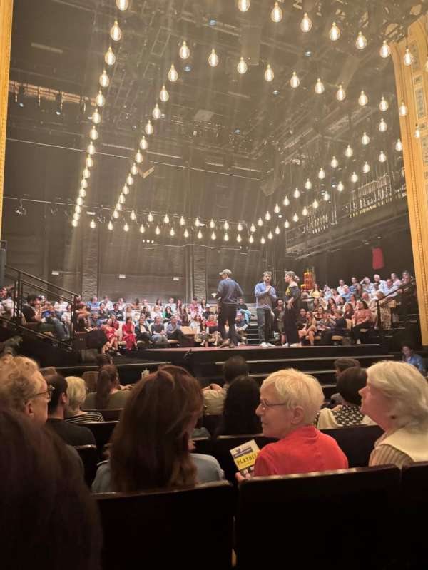 Hudson Theatre, section: Orchestra L, row: J, seat: 104