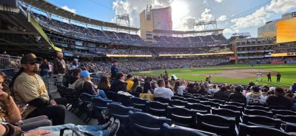 Petco Park, section: 113, row: 25, seat: 10