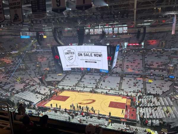 Rocket Arena, section: 208, row: 9, seat: 6