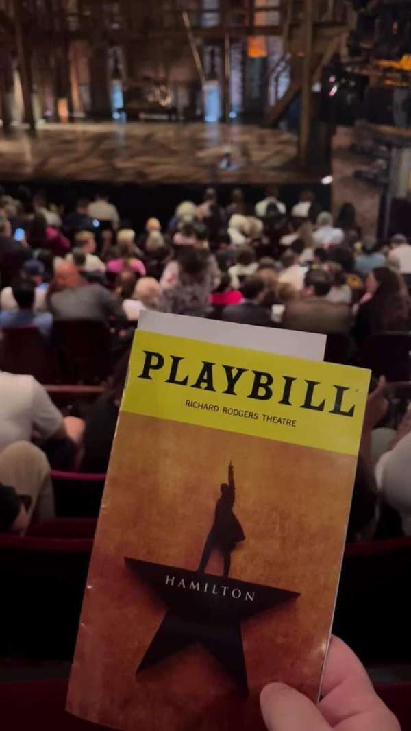 Richard Rodgers Theatre, section: Orchestra R, row: O, seat: 24