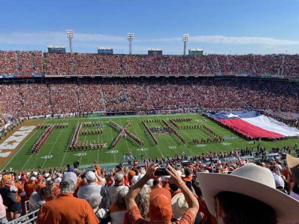 Cotton Bowl, section: 107, row: 25, seat: 25
